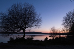 couché de soleil aux Monts d'Arrée