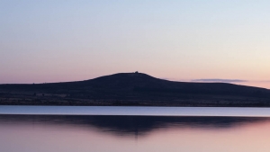 couché de soleil aux Monts d'Arrée