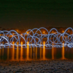 Light painting aux Capucins
